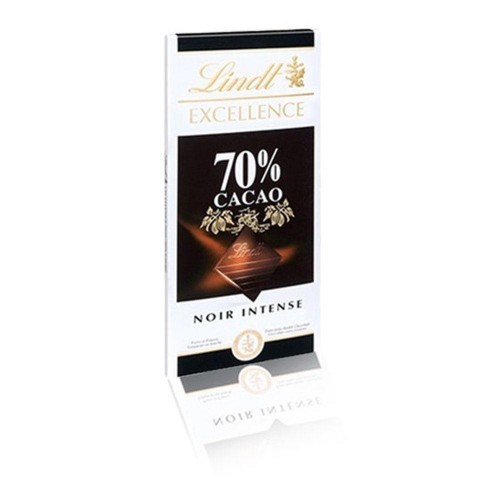 Chocolate 70% Cocoa Intense Dark - Lindt 100 Gr